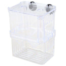 Clear Plastic Aquarium Fish Breeding Box Incubator Isolation