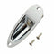 A0073 1 Piece Loaded Jack Socket Plate & Screws for Fender Strat Replacemen