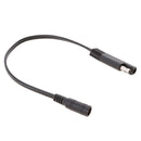10" SAE Plug to DC 5525 Coax Female 18 AWG DIY Connection Adapter Cable