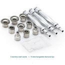 Diamond Tips&Wands Facial Care Tool Microdermabrasion Diamond Wands Cotton