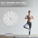 100pcs Plastic Lotus Acupressure Yoga Mat Spikes Pilates Cushion Pad Needle A