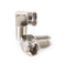 5X Right Angle 90 Degree Coaxial Connector F Male To F Female Adapter RG6 RG5 LJ