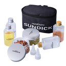 6Pcs BBQ Grilling Spice Jars Condiment Pepper Salt Bottle with Travel Bag