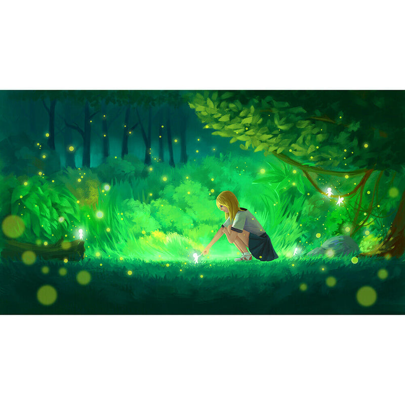 1000pcs DIY Paper Jigsaw Girl in the Woods Puzzle Educational Picture Toys