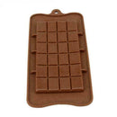 24 Grid Chocolate Candy Sugar Mould Bar Block Ice Silicone Cake Mold New Ba O9O9