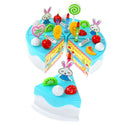 Pretend Play Food for Kids, 70 Pcs Cutting Birthday Party Cake Toys Set wit