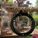 Outdoor Mist Cooling System 20Ft(6M) Mist Kits For Umbrella Misting Cooling