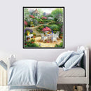 5D DIY Full Drill Diamond Painting Garden Cross Stitch Embroider Mosaic Kit