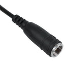 TS9 plug jumper, FME connector pigtail antenna cable 21 cm black