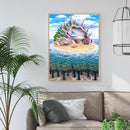 5D DIY Full Drill Diamond Painting Sea Island Embroidery Mosaic Craft Kit