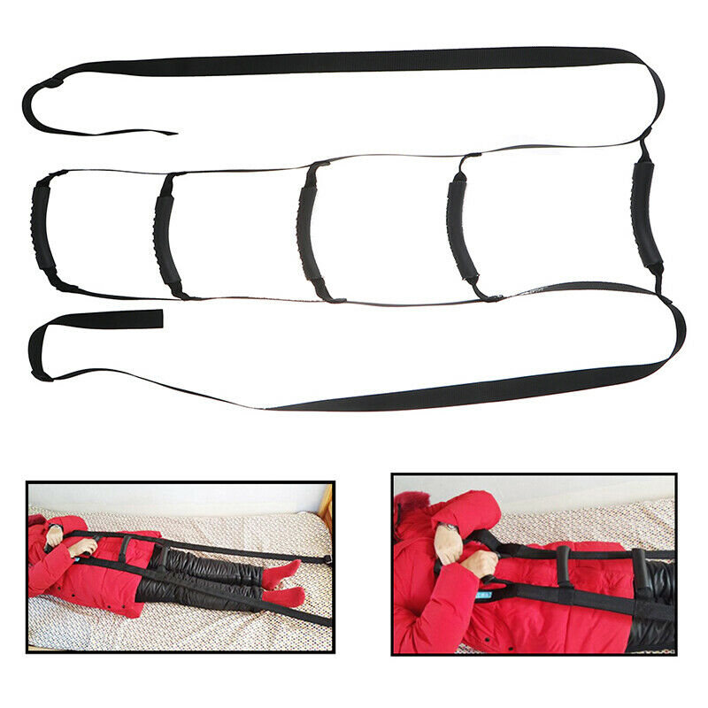 1Pcs Bed Rope Ladder Sit Up Assist Device Bed Support Belt Strap Elderly Pati BX