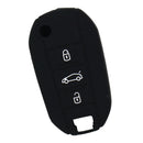 Car Key Protive Cover Holder for BUICK Flip Folding Remote Key Fob Black