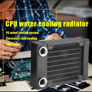 G1/4 80 8 Tubes Aluminum CPU Heat Sink Heat-Exchanger for Computer Chip A
