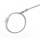 Parrot Leg Ring Ankle Foot Chain Bird Outdoor Flying Training Activity Stand JR