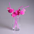 Flamingo on Paper Straws Wedding birthday Decoration Tropical Drinks tea party J