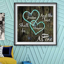 5D DIY Full Drill Diamond Painting Letter Embroidery Mosaic Craft Kit Decor