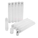 10x 10ml Empty Plastic Roll on Bottle Perfume Essential Oil Roller Ball