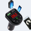Car USB Charger Bluetooth FM Transmitter Wireless Radio MP3 Player Adapter