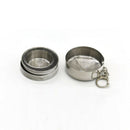 Stainless Travel Telescopic Collapsible Shot Glass Emergency Pocket Folding Cups