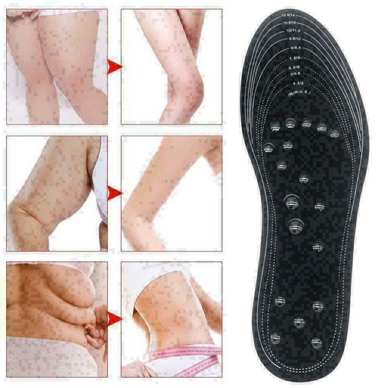 Hot MindSole Acupressure Magnetic Massage Foot Therapy Reflexology Pain Rel A5J5