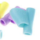 3pcs  Tool Soft Rubber Pen Topper For Kid Handwriting Aid Useful3J&f