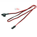 2 Pin PC Motherboard Power Switch Cable Momentary on/off Push Button Cable ATX