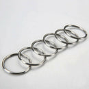 10PCS 25mm 316 Stainless Steel Key Rings Heavy Duty Split Rings Scuba Gear Hot