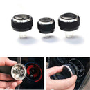 3x Air  Knob Car A/C Heater Control Switch For Mazda black Useful JJJ