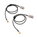 2Pack SMA Female to UHF PL-259 to SO-239 Female Handheld Adapter Antenna Cable