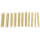 11 Sizes 5'' (12.7cm) Double Point Bamboo Kits Knitting Needles 5 Sets (2mm