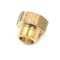 1/2PT Male to 3/4PT Female Thread Brass Hose Pipe Hex Bushing Reducer Fittin lj