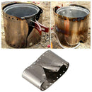 Outdoor gas stove stove windproof windshield camping windproof ring