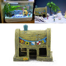 Funny Castle House Fish Tank Aquarium Landscaping Underwater Ornament Decor