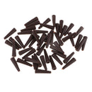 50pcs Tail Rubber Tubes for Saftey Lead Clips Carp Fishing Rig Sleeves Useful