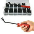 350Pcs Car Body Plastic Push Pin Rivet Fasteners Trim Moulding Clip Screw CEX