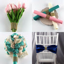 10Pcs Napkin Rings for Wedding Napkin Holders Rhinestone Chair Sashes Banqu J9D1