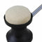 Stainless steel & felt Shaft Black Drum Pedal Bass Drum Beater Instrument A