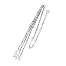 Outdoor DIY Cooking Camping Party Hanging Pan Pot Titanium Chain & Hooks