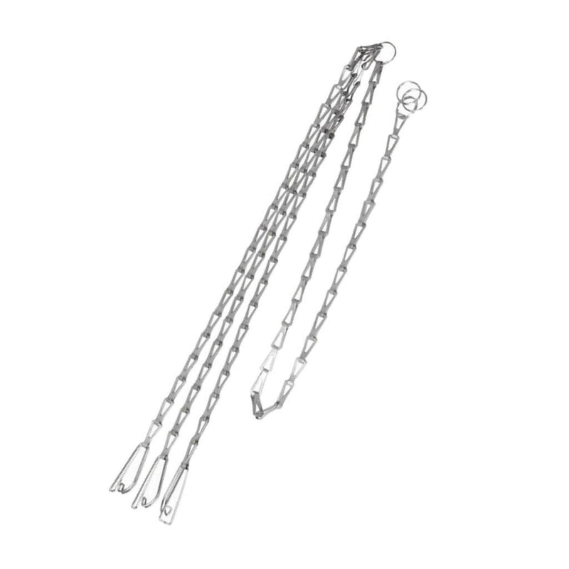 Outdoor DIY Cooking Camping Party Hanging Pan Pot Titanium Chain & Hooks