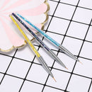 3x/set painting drawing line pen brush rhinestone design polish tools nail art#