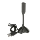 USB Wire PC Tablet Computer Microphone Mic For Studio Speech Online Chatting
