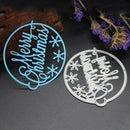 Merry Christmas Cutting Die Stencil Scrapbooking Card Album Template DIY