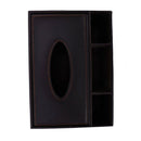 Rectangular Remote Control Tissue Box Ultifunction PU Leather Pen Pencil RemS5W9
