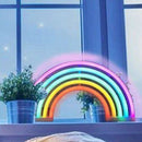 New Cute Rainbow Neon Sign Led Rainbow Light Lamp for Dorm Decor Rainbow De