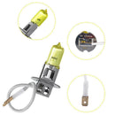 2XDC 12V 55W H3 Car Vehicle Fog Halogen Light Driving Bulb Yellow HOD Xenon