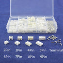 50X JST-XH 2p 3p 4p 5 Pin 2.54mm Terminal Housing PCB Header Wire Connect YET