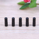 100pcs Bike Bicycle Plastic Shift Brake Cable End Tips Caps Crimps Black