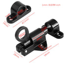 Window Gate Security Pull Ring Spring Bounce Door Bolt Aluminum Alloy Latch
