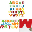 26pcs Alphabet Non Woven Felt Fabric Sheets For DIY Craft Scrapbook Multi-shapes