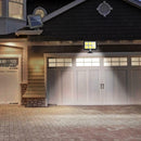 1pc COB 120LED Solar Motion Sensor Wall Light Outdoor Waterproof Yard Lamp A